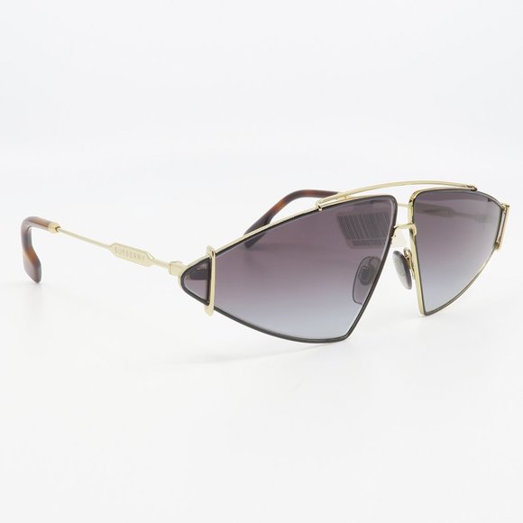 B 3111 1017/8G Burberry Gold/ Gray Gradient Sunglasses with defect - Picture 3 of 6